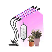 LED-Beleuchtung mit Clip, 3 verstellbare Leisten - Growshop360