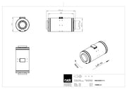 Can-Fan Q-Max EC 200 mm - 1203 m3/Std - Growshop360