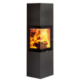 Austroflamm Slim 2.0 Kaminofen raumluftunabhängig Passivhaus 5,4 kW Eck 3