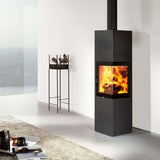 Austroflamm Slim 2.0 Kaminofen raumluftunabhängig Passivhaus 5,4 kW Eck 1