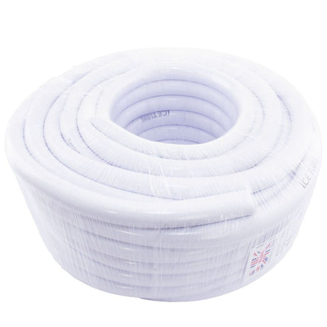 Icetube weiß Flexi Schlauch Durchmesser 19 mm - Rolle ROLE 30 m - Growshop360