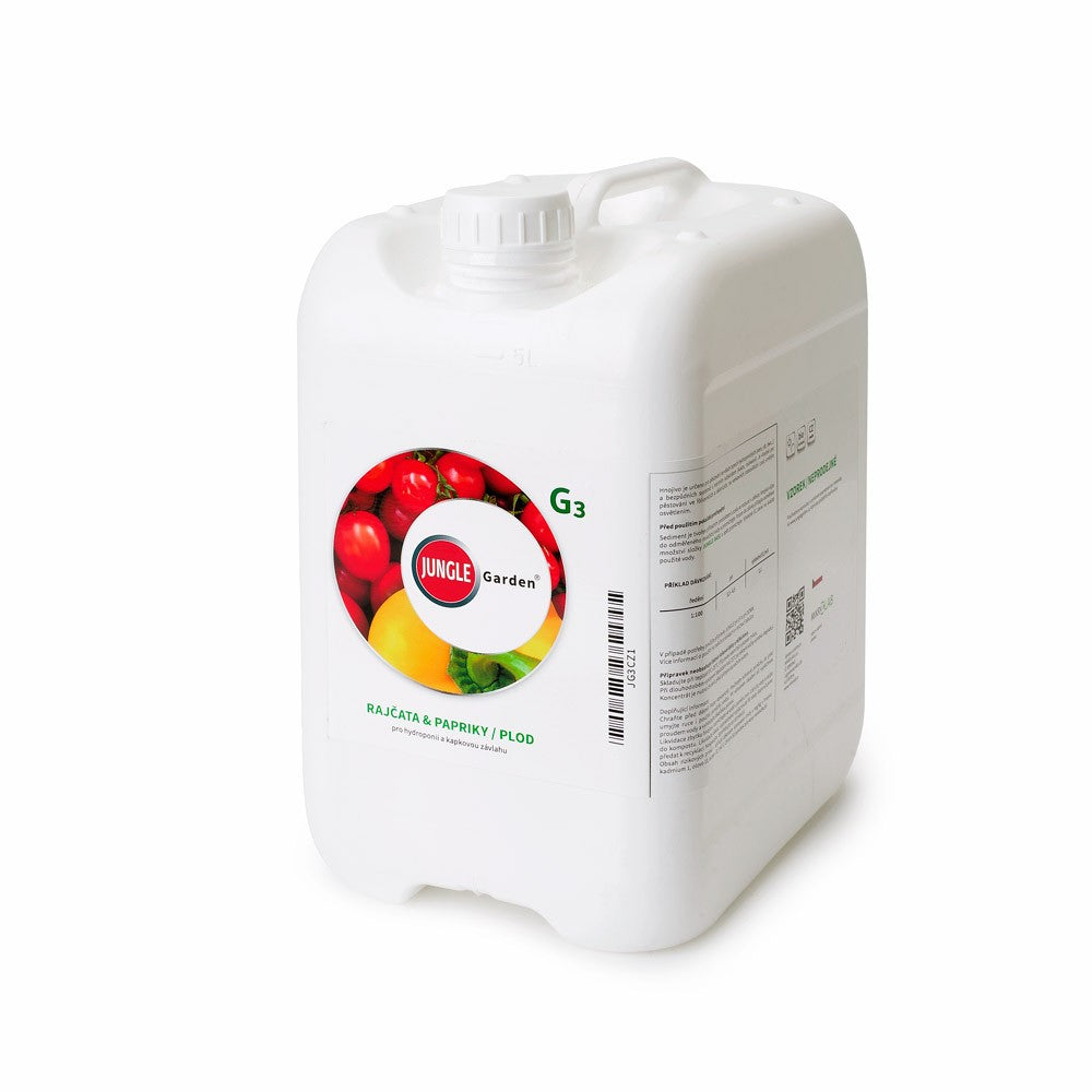 Jungle Garden G3 Tomaten - Paprika 5 l für Frucht - Growshop360