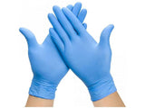 Nitril-Handschuhe blau M, Packung mit 100 Stück - Growshop360