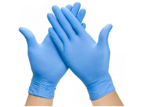 Nitril-Handschuhe blau XL, Packung mit 100 Stück - Growshop360