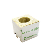 Grodan Delta NG2.0 75x75x65 mm Anzuchtwürfel mit großem Loch 42x40 mm, BOX 384 Stk. - Growshop360