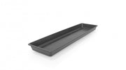 Plastkon Untersetzer Extra Flor Anthrazit, 80x20x5,5 cm - Growshop360