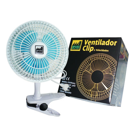 Pure Factory Clip Ventilator 15W, zweistufig, Durchmesser 15 cm - Growshop360