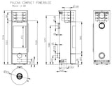 Olsberg Palena PowerBloc! Compact 5 kW – raumluftunabhängig, BImSchV Stufe 2 3