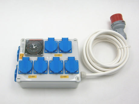 Malapa Verteiler 6+2 (400V) mit KL03 Timer - Growshop360
