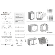 BudBox LITE 100x100x180 cm - Growshop360