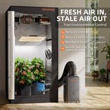 Spider Farmer 32-Pint Dehumidifier (2025) – Smart Control with RJ12 &amp; Drain Hose – for Grow Tent &amp; Grow Room