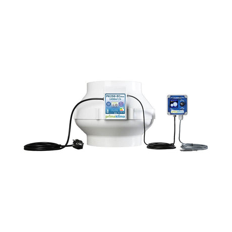 Prima Klima Rohrventilator PK250-ECblue 250 mm - 1450 m3/Std, EC Motor - Growshop360