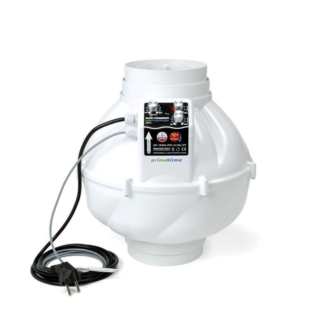 Prima Klima Rohrventilator Whisperblower EC-TC 150-160 mm - 950 m3/Std, EC Motor + Temperatur geregelt - Growshop360
