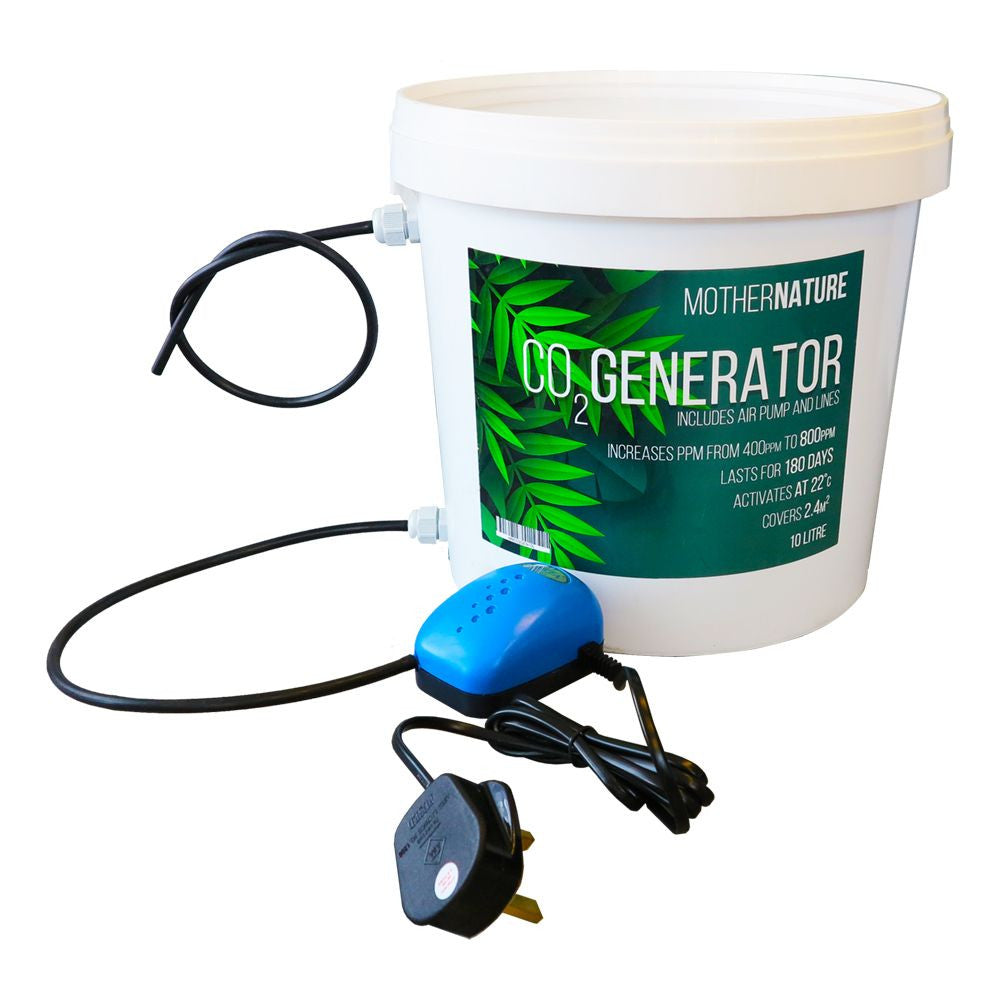 Autopot CO2 MotherNature Eimer, 10 l - mit Luftpumpe - Growshop360