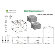 BudBox LITE 200x200x200 cm - Growshop360