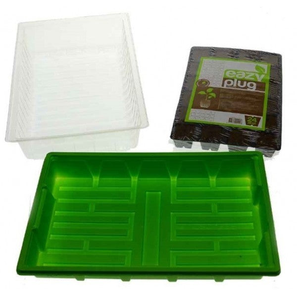 HGA Gartenvermehrer 42 + CT24 Tablett + Eazy Plug, unbeheizt, 38x24x13,5 cm - Growshop360