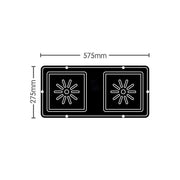 Autopot Easy2Grow Tray & Deckel schwarz (Aquavalve5) - Growshop360