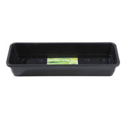 Garland Kunststoffschale Narrow Tray Schwarz, 37,5x13,5x6 cm - Growshop360