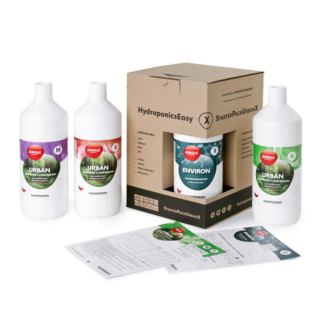 Jungle in da box Urban X Starterpack 4 l, Düngemittel-Kit - Growshop360