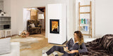 Haas+Sohn Dachstein Kaminbausatz 7 kW Wärmespeicher 82 m² 3
