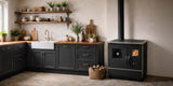 Haas+Sohn HSH 81 Holzherd 7,4 kW Energieeffizienzklasse A mit Sichtscheibe 2
