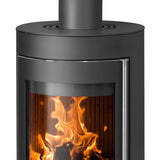 Justus Mino 2.0 Kaminofen 5,5 kW kompakt Panoramascheibe für 88 m³ 4