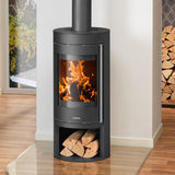 Justus Mino 2.0 Kaminofen 5,5 kW kompakt Panoramascheibe für 88 m³ 1