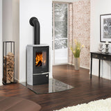 Justus Reno R Kaminofen 6 kW raumluftunabhängig 124 m³ Dauerbrand 5