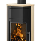 Justus Usedom 5 W+ 2.0 Kaminofen Stahl Schwarz/Sandstein 3