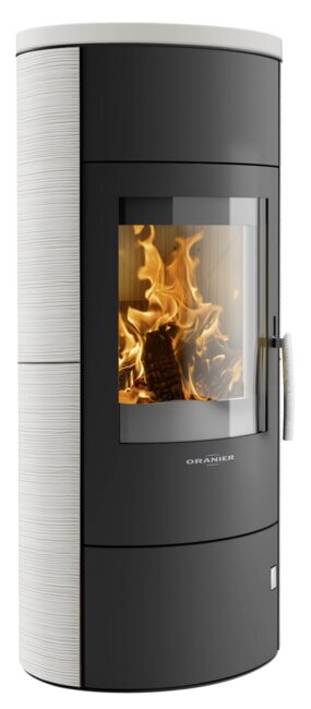 Oranier Polar W+ 2.0 – 6,5 kW Kaminofen mit 40 kg Wärmespeicher