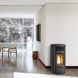 MCZ MUSA Comfort Air 12 R M3 Pelletofen kanalisierbar Maestro+ 12 kW Gusseisen 4