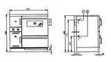 Wamsler K 148 F Zentralheizungsherd wassergeführt 23 kW mit Backfunktion Dauerbrand 6